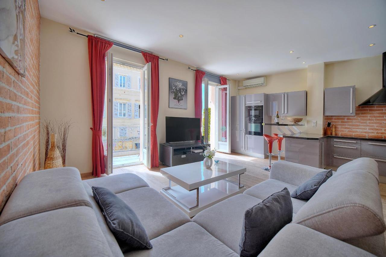 Moderne 3 Pieces Idealement Situe Centre De Cannes L! A2B22 Eksteriør bilde