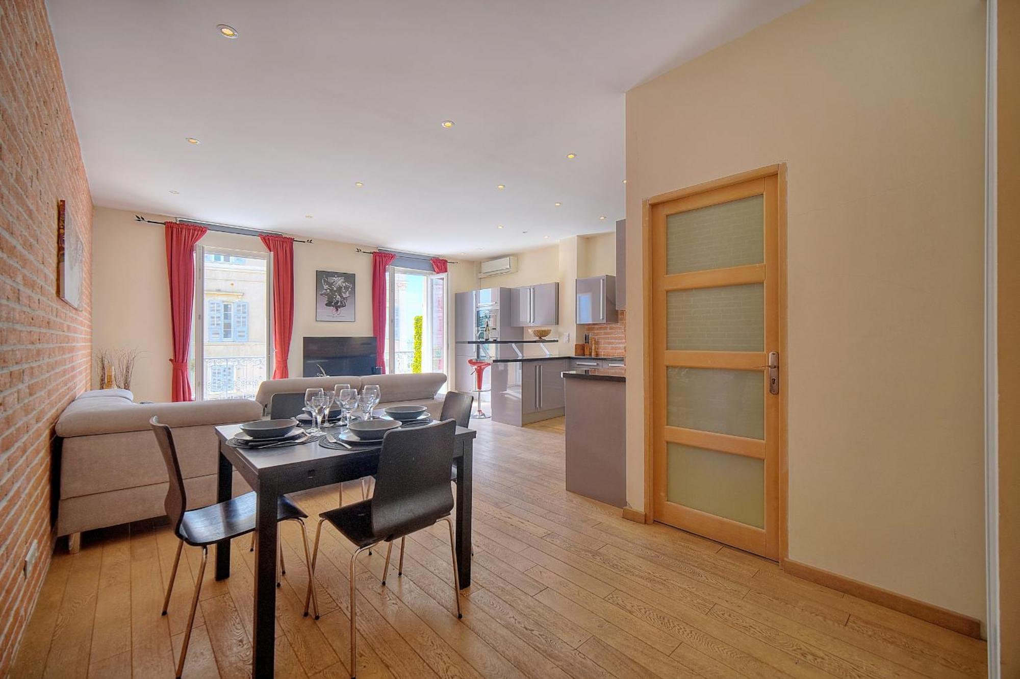 Moderne 3 Pieces Idealement Situe Centre De Cannes L! A2B22 Eksteriør bilde